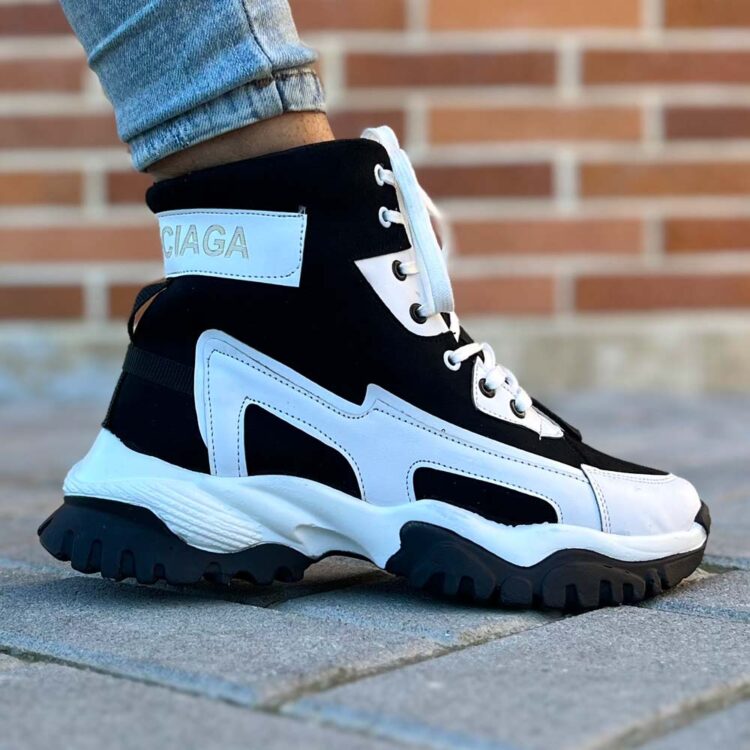 کتانی دخترانه ساقدار بالنسیاگا کد 18237