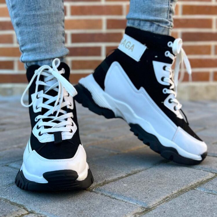 کتانی دخترانه ساقدار بالنسیاگا کد 18237