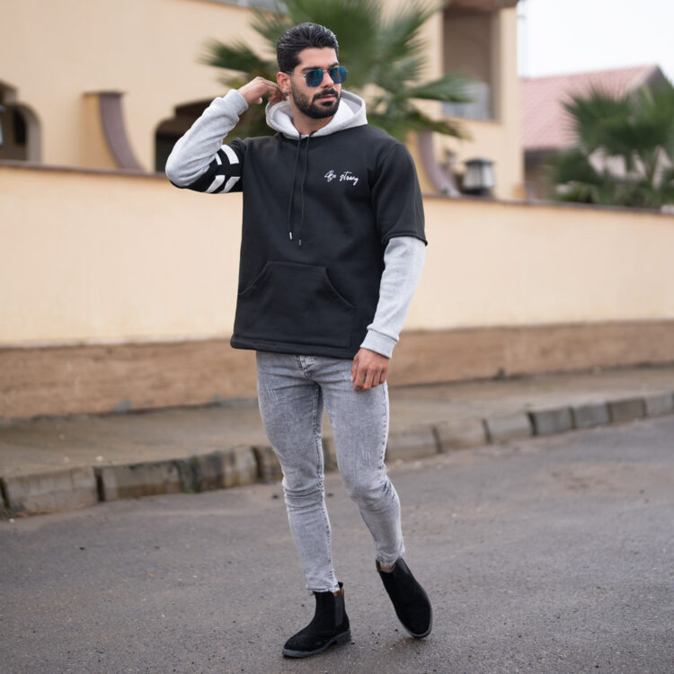 هودی مردانه Be Strong کد 18613