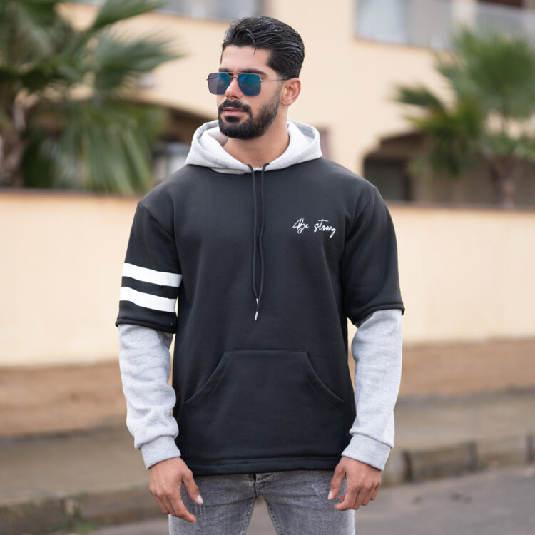 هودی مردانه Be Strong کد 18613