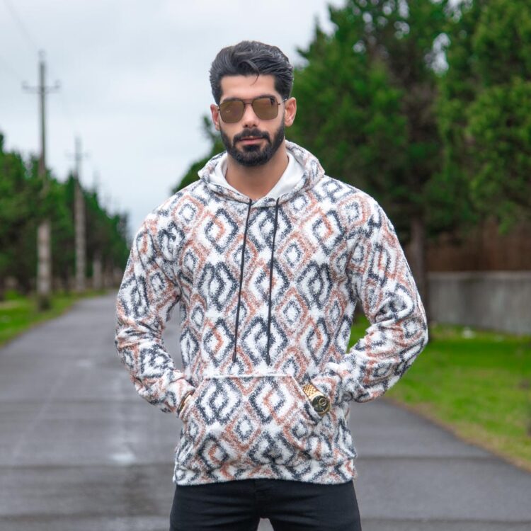 هودی تدی مردانه کد 19035