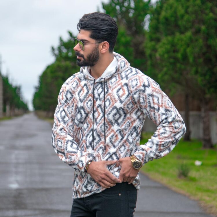 هودی تدی مردانه کد 19035