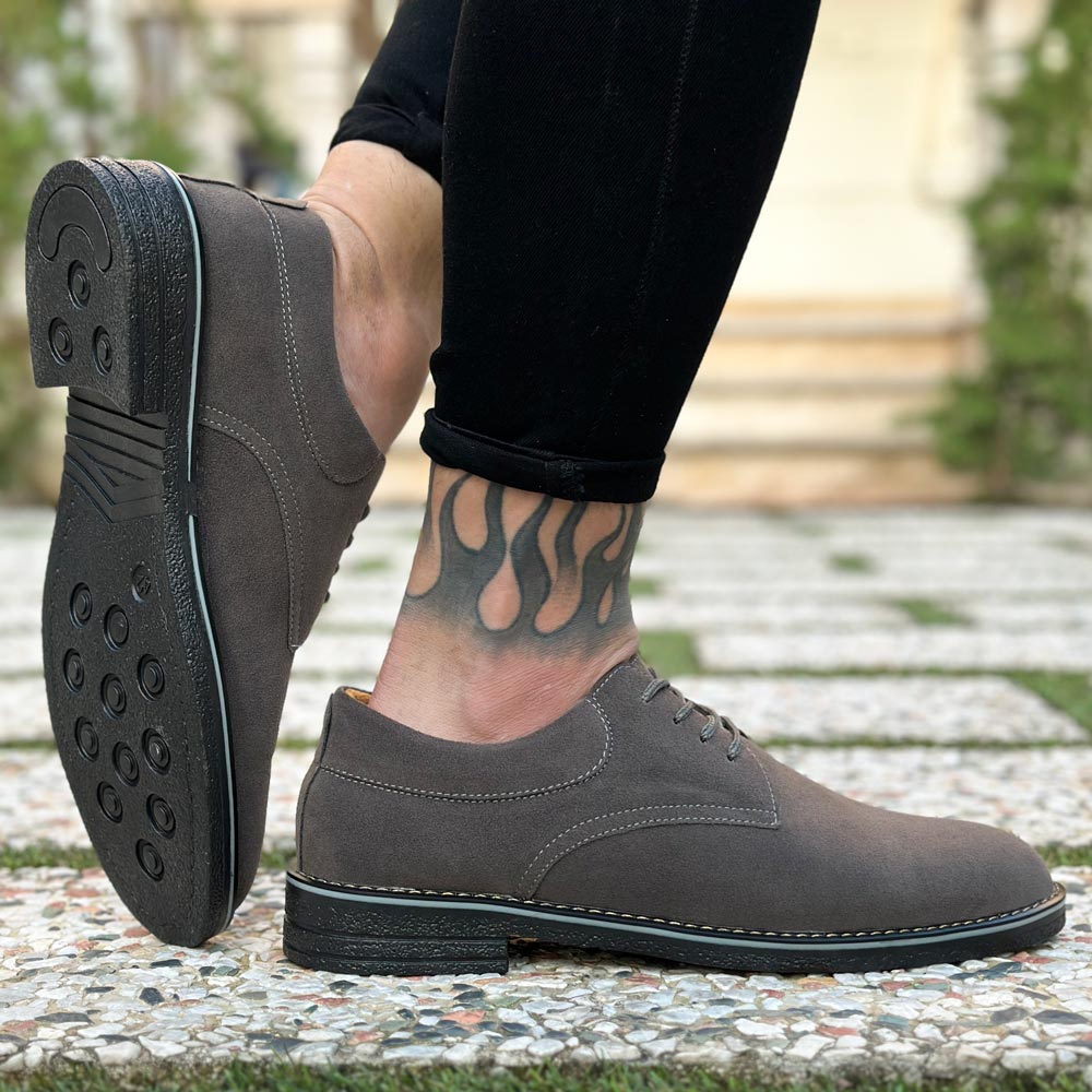 کفش مردانه خاکستری کد 18627