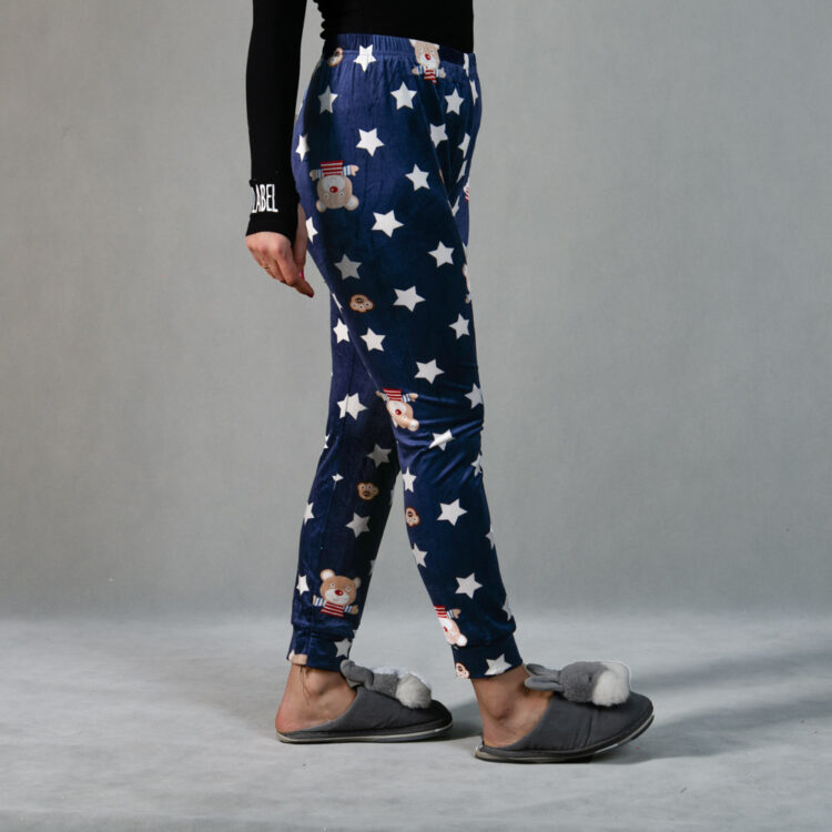 شلوار راحتی مخمل کد 19322