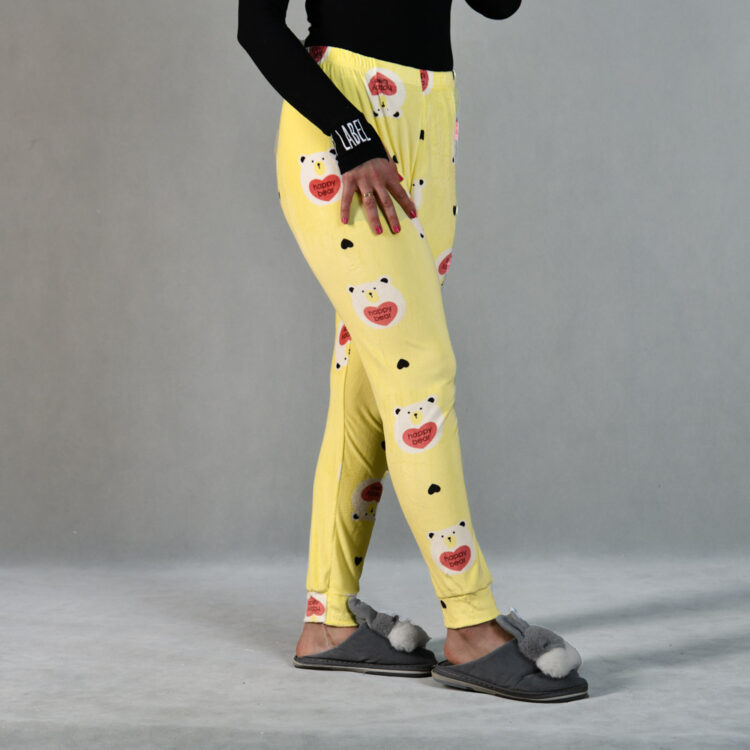 شلوار راحتی مخمل کد 19322