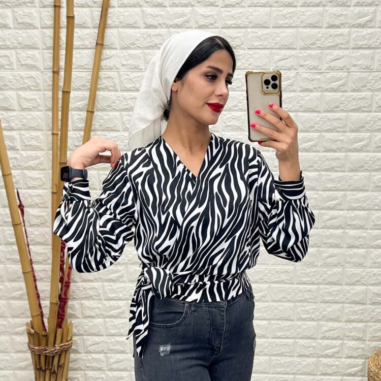شومیز کراپ کد 19271