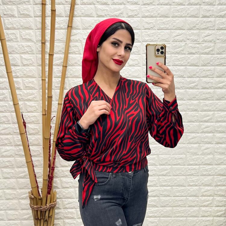 شومیز کراپ کد 19271