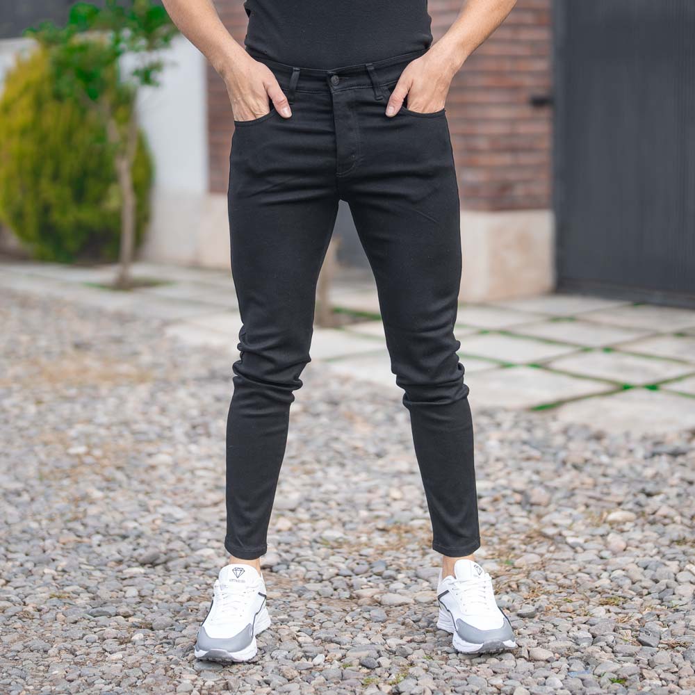 شلوار جین مردانه مشکی کد 19808
