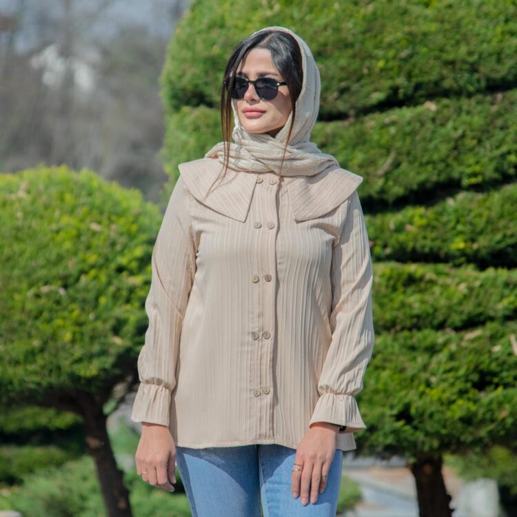 شومیز آستین عروسکی کد 19791