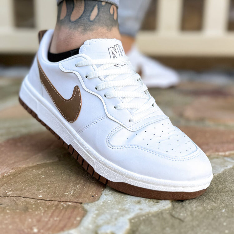 کتانی مردانه نایک سفید کد 19713