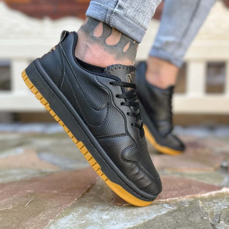 کتانی مردانه نایک مشکی کد 19715