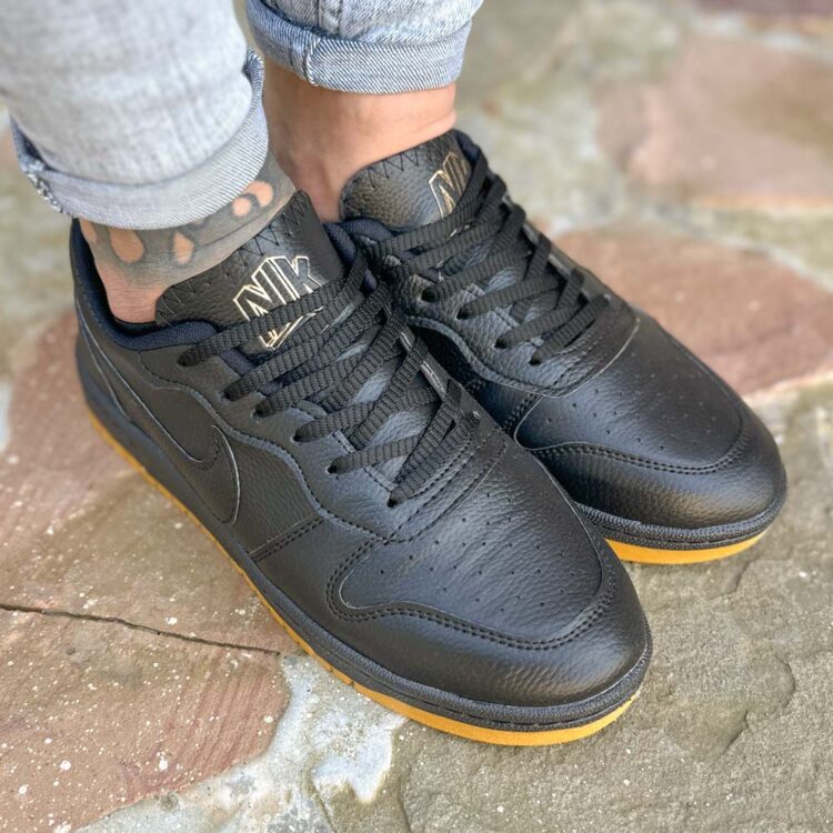 کتانی مردانه نایک مشکی کد 19715