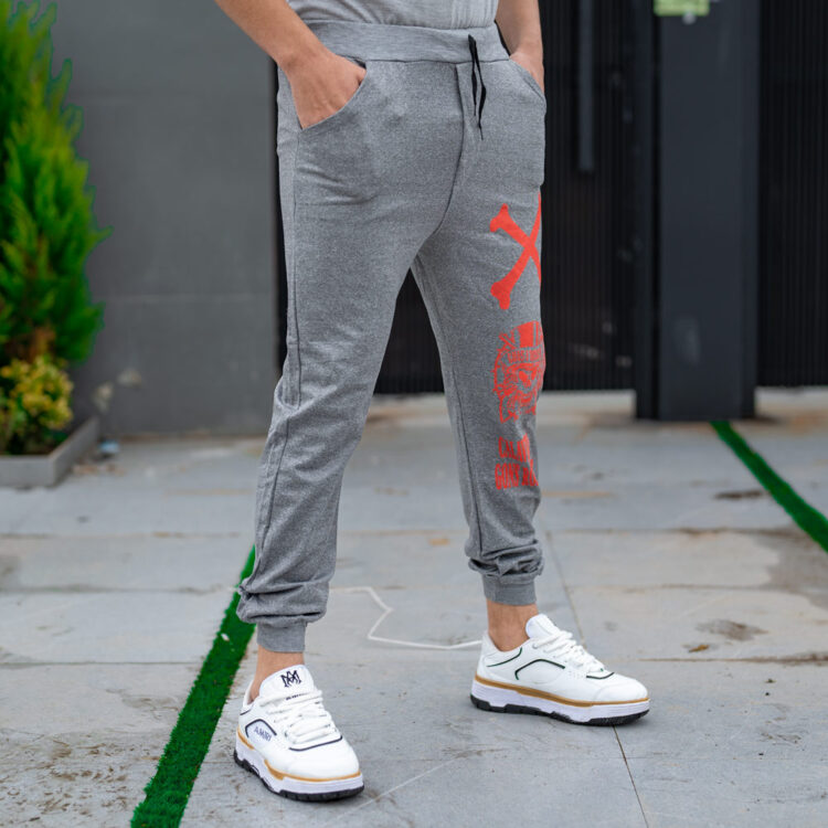 شلوار اسلش مردانه طرح اسکلت کد 20495