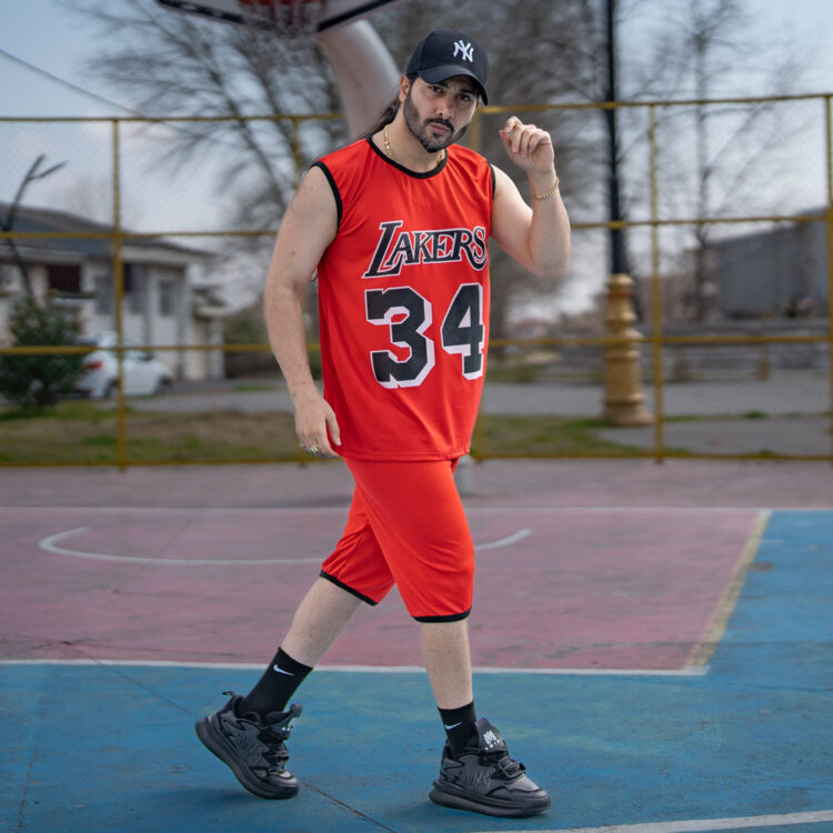 ست تاپ و شلوارک مردانه کد 19639