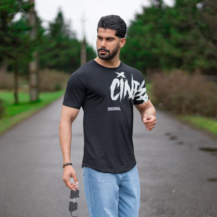 تیشرت مردانه چاپدار کد 20229