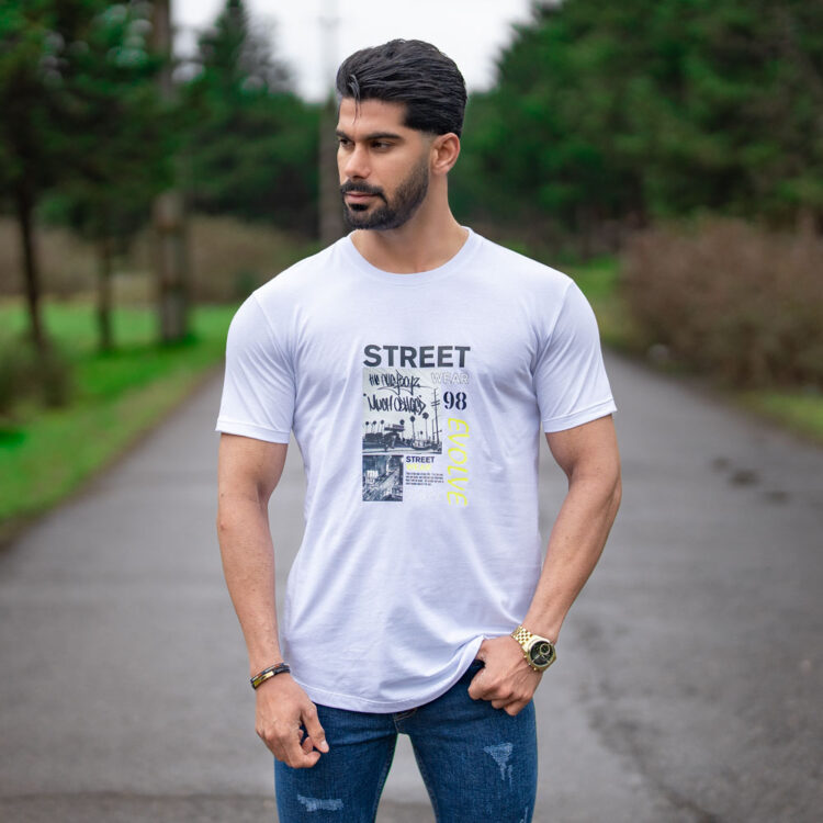 تیشرت مردانه چاپدار کد 20224