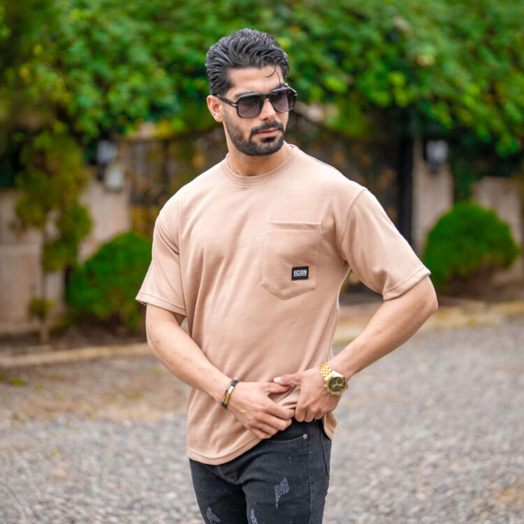 تیشرت مردانه تک جیب کد 20272