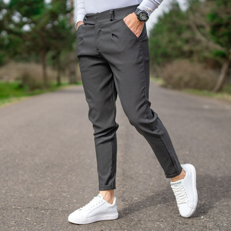 شلوار مردانه مشکی کد 20425