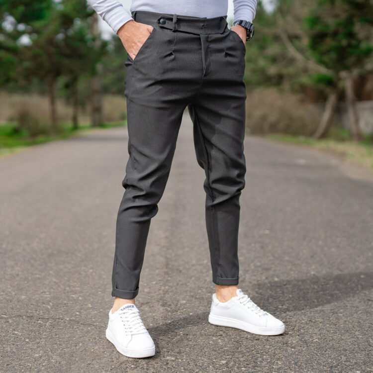 شلوار مردانه مشکی کد 20425