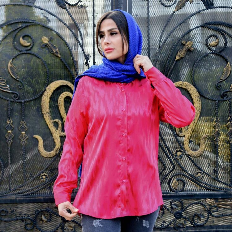 شومیز ساتن کد 20008