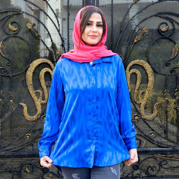 شومیز ساتن کد 20008