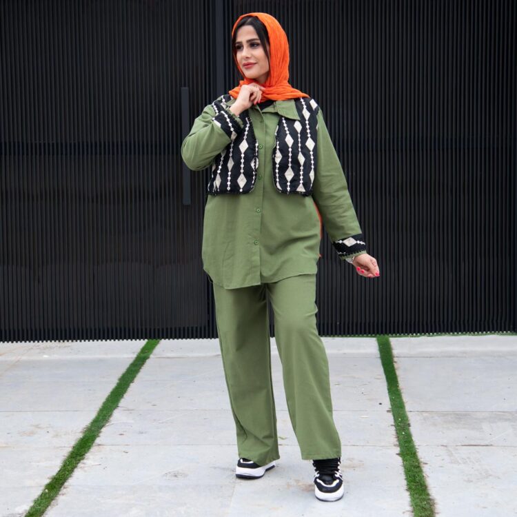 ست مانتو و شلوار کد 20451
