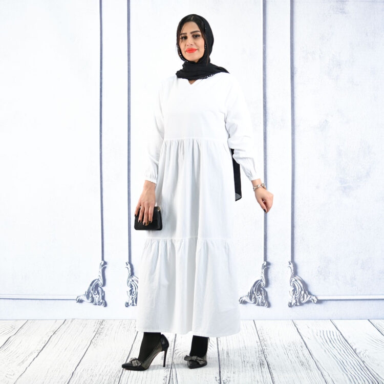 پیراهن بلند دخترانه کد 20501