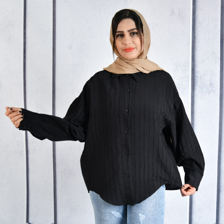 شومیز مانتویی کد 20036