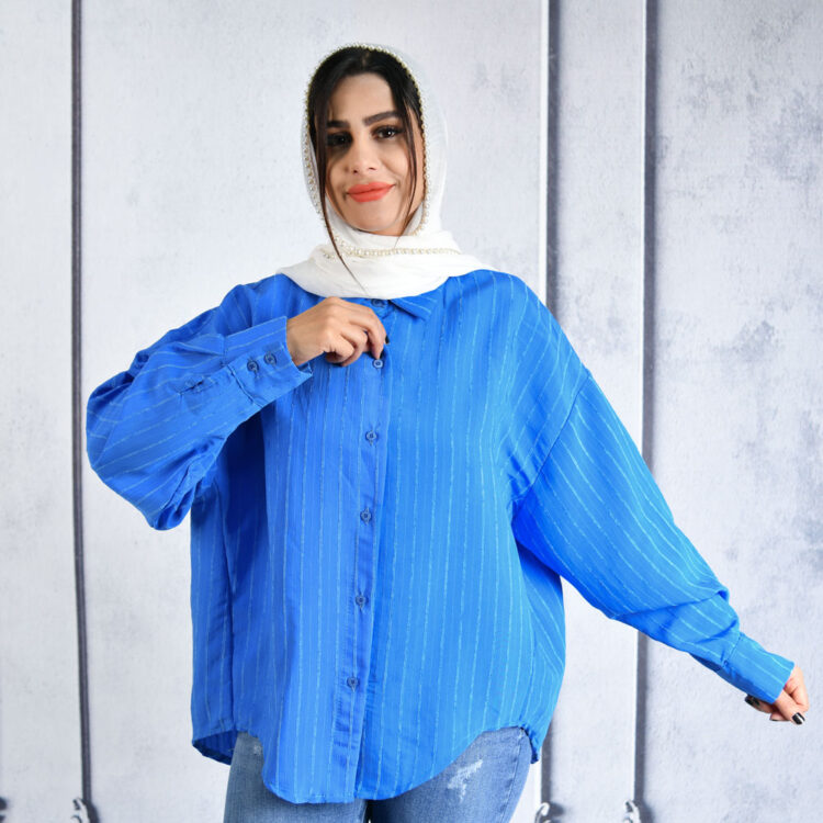 شومیز مانتویی کد 20036
