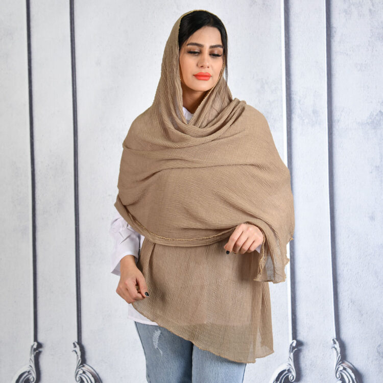 شال لبه مروارید کد 20540