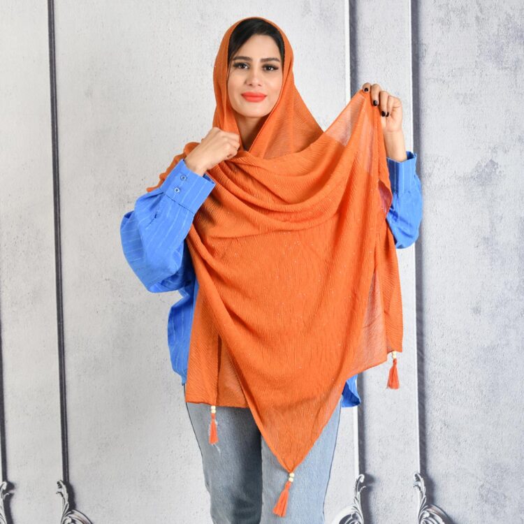 شال منگوله دار کد 20542