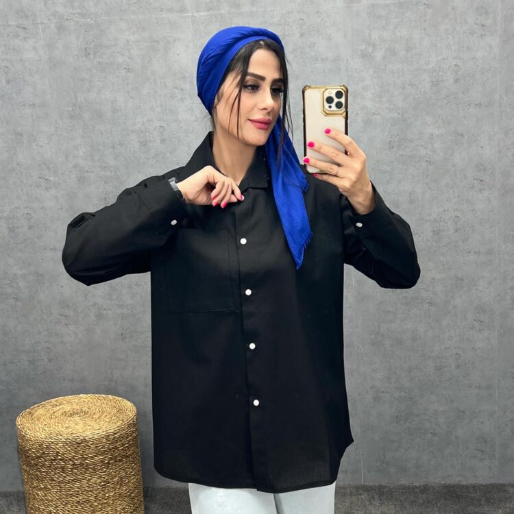 شومیز مانتویی کد 20038