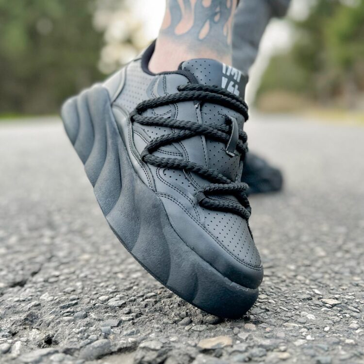 کتانی مردانه V2L مشکی کد 20128