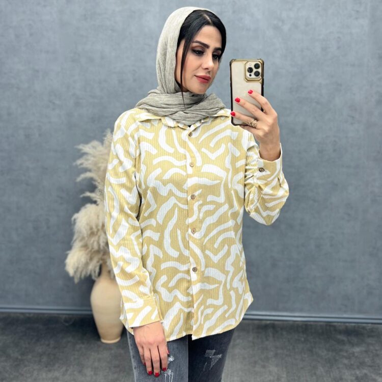 شومیز مانتویی زبرا کد 20288