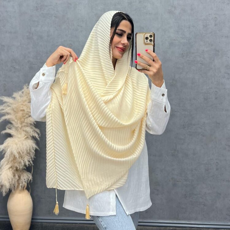 شال پلیسه کد 20355