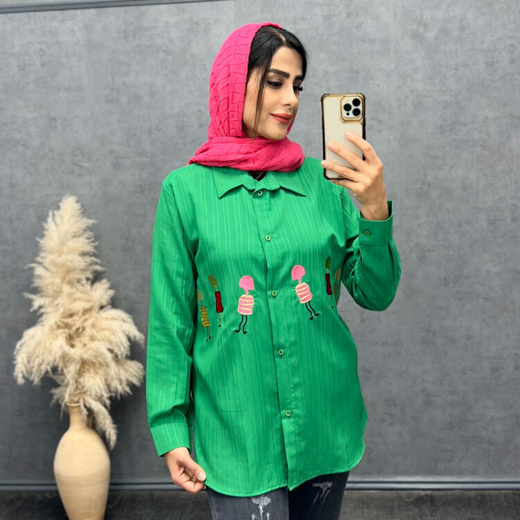 مانتو گلدوزی کد 20494