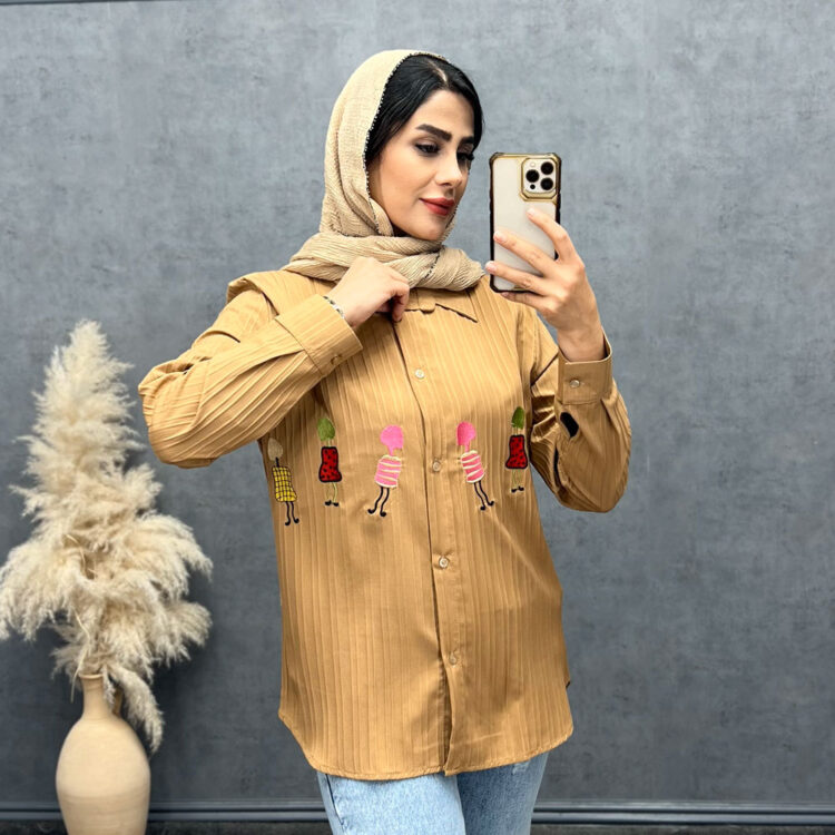 مانتو گلدوزی کد 20494
