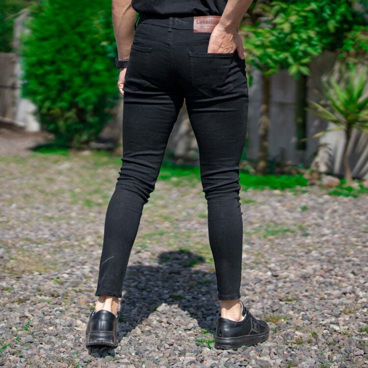 شلوار جین مردانه مشکی کد 20576