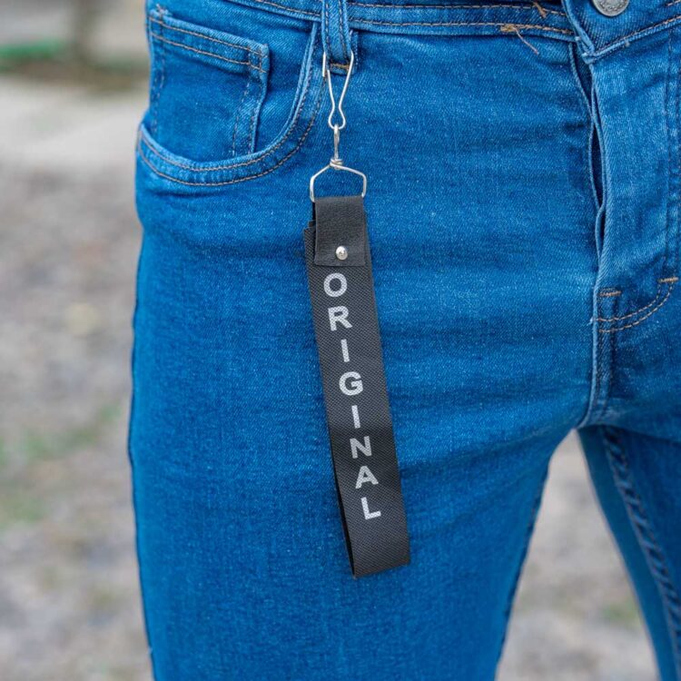 شلوار جین مردانه آبی کد 20633