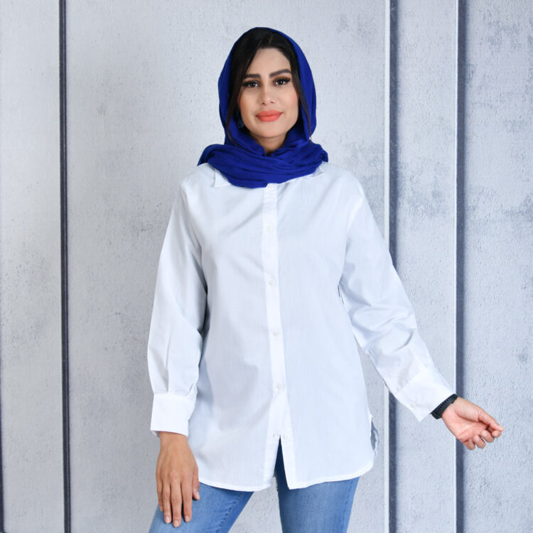 شومیز سفید کد 20917