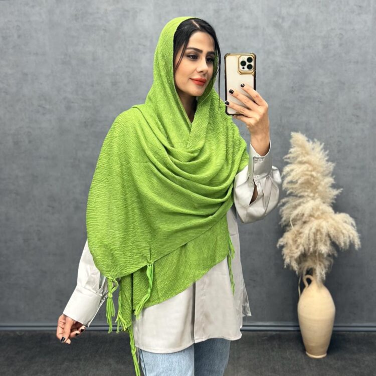 شال پفکی کد 20555