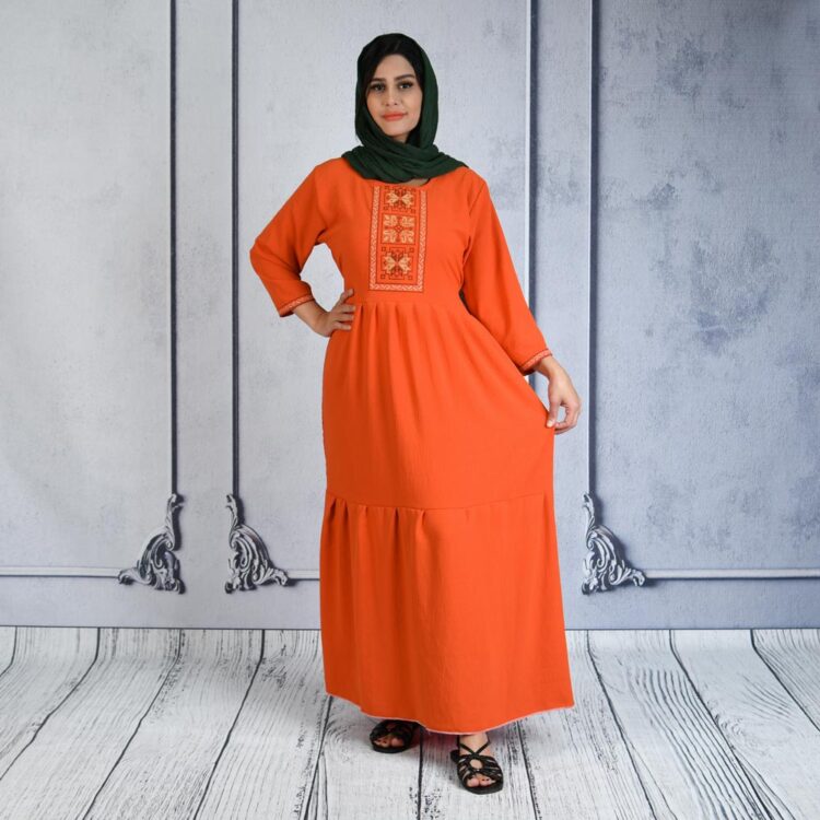 پیراهن بلند دخترانه کد 20932
