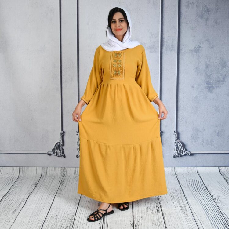 پیراهن بلند دخترانه کد 20932