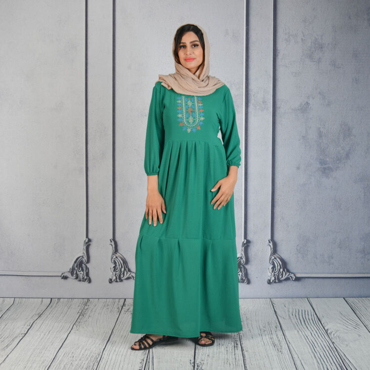 پیراهن بلند دخترانه کد 21152