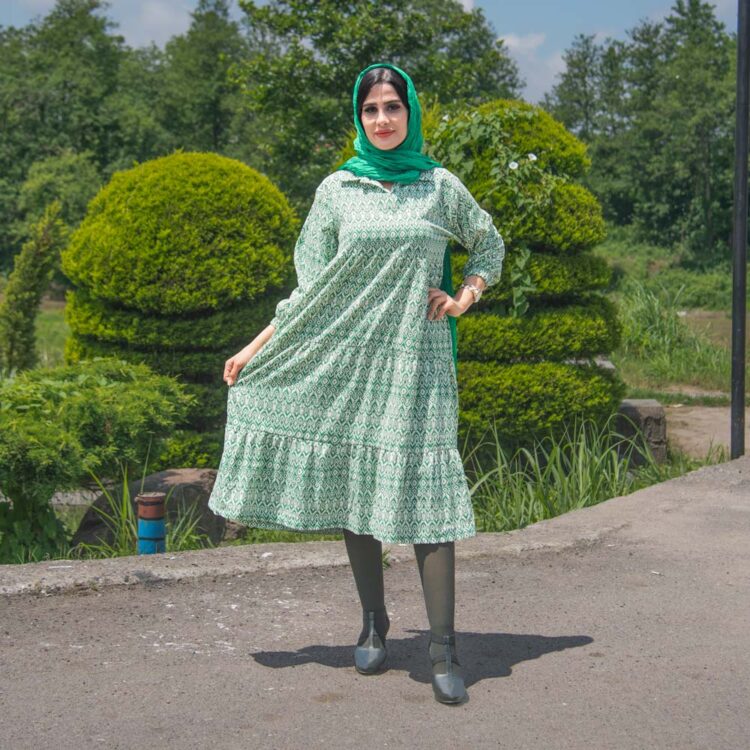 پیراهن بلند دخترانه کد 21251