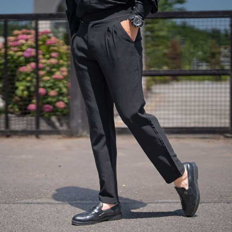 شلوار مردانه مشکی کد 21343