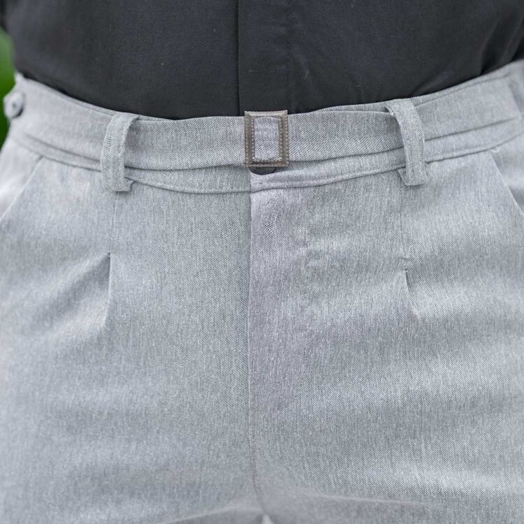 شلوار مردانه طوسی کد 21490