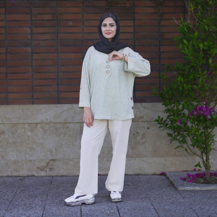 ست مانتو شلوار کد 21579