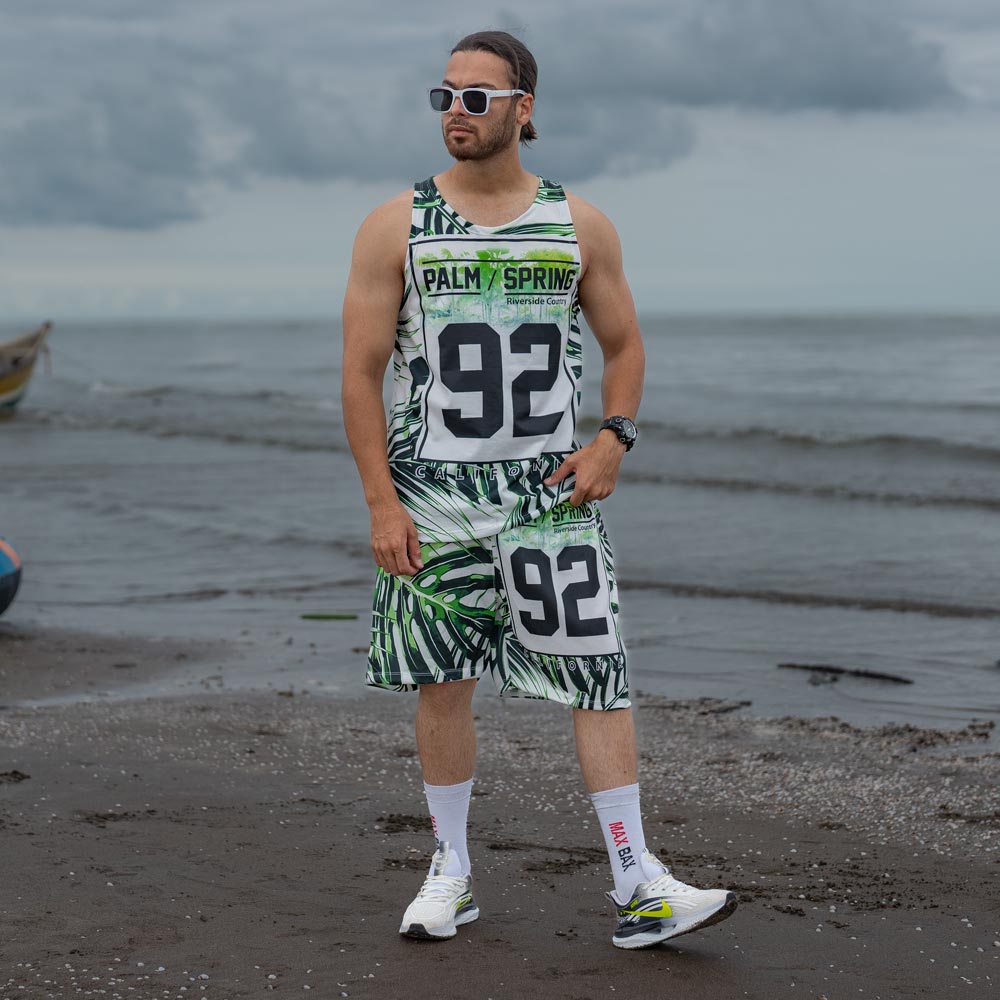 ست تاپ و شلوارک مردانه کد 21887