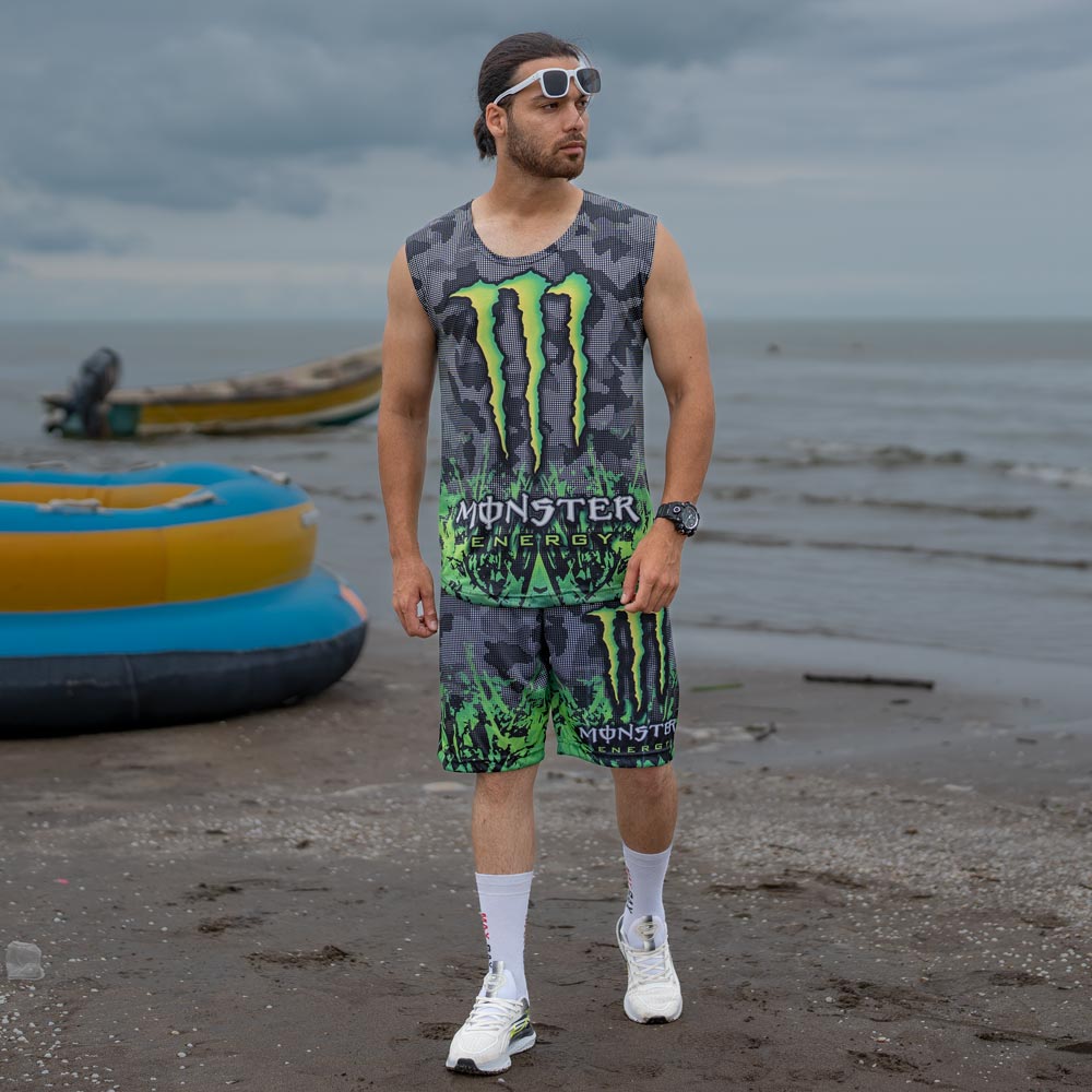 ست تاپ و شلوارک مردانه کد 21895